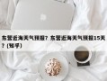 东营近海天气预报？东营近海天气预报15天？(知乎）